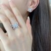 Fashion Butterfly Zircon Ring