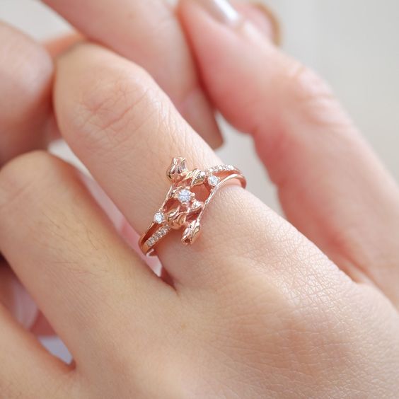 Fashion Tulip Ring