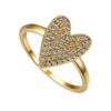 Valentine’s Day 14K Gold Color Set Ring